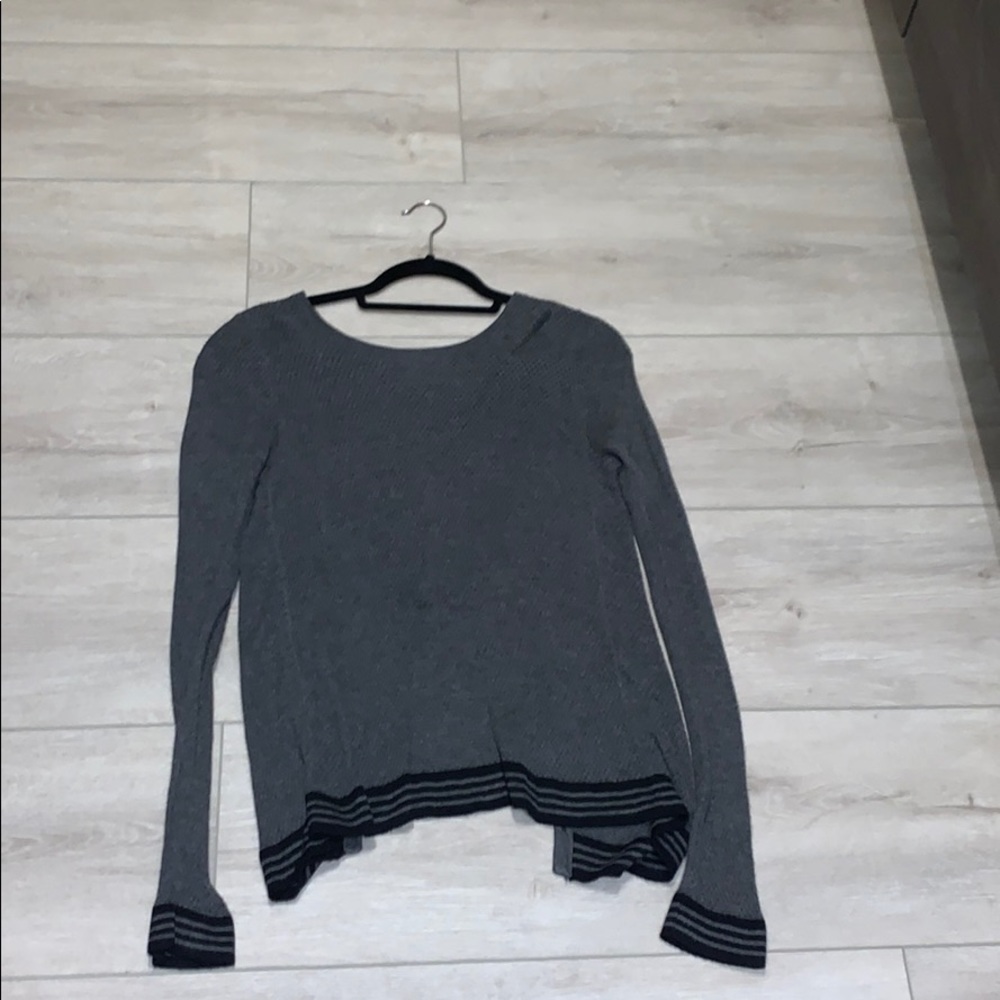 Rag and bone open back sweater